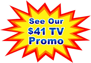 See the details of our $41 TV Promo